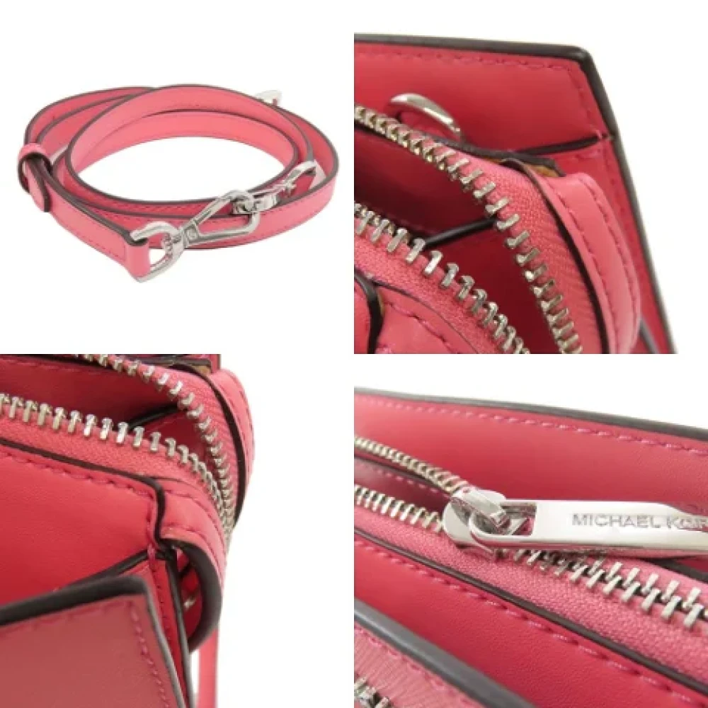 Michael Kors Pre-owned Fabric handbags Pink Dames