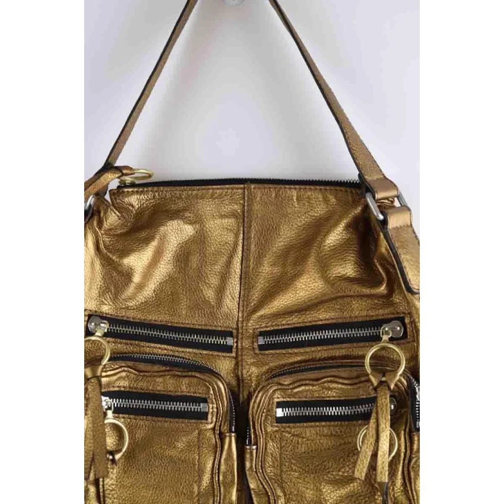 Chloé Pre-owned Leather shoulder-bags Yellow Dames