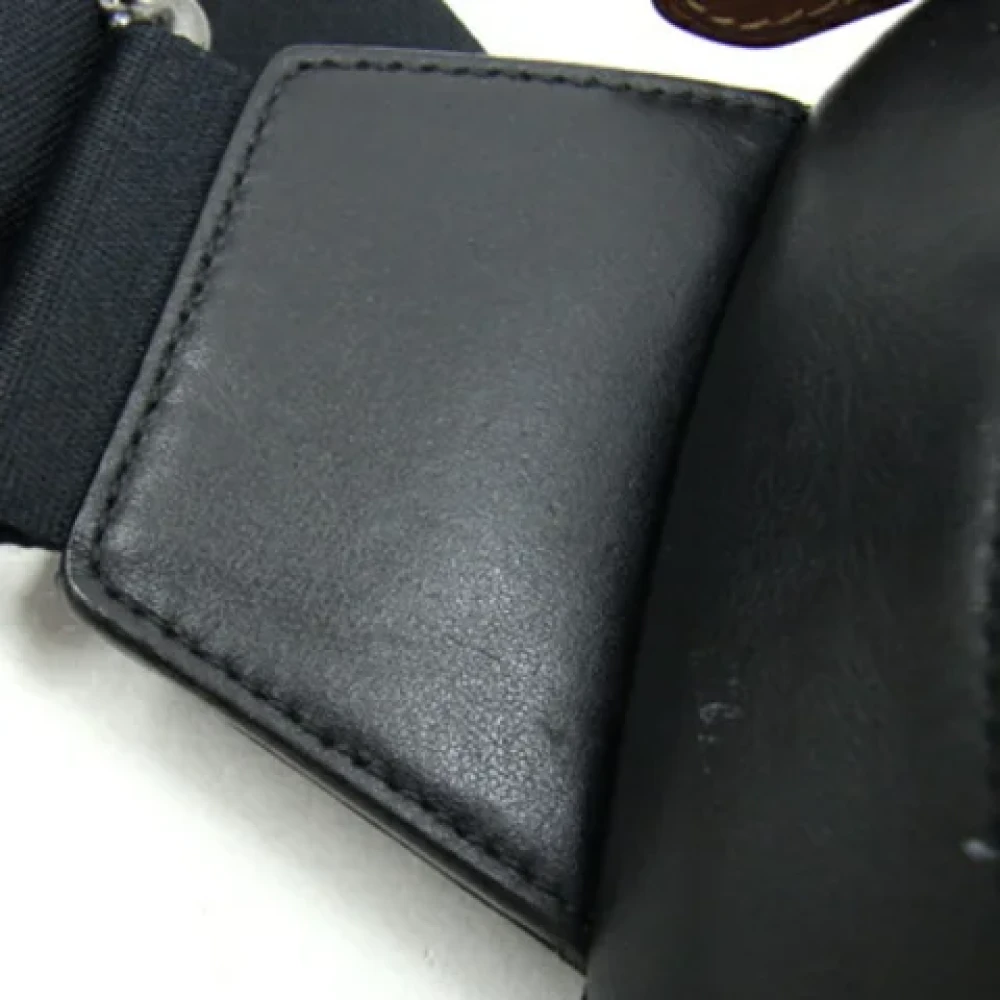Coach Pre-owned Leather shoulder-bags Black Heren