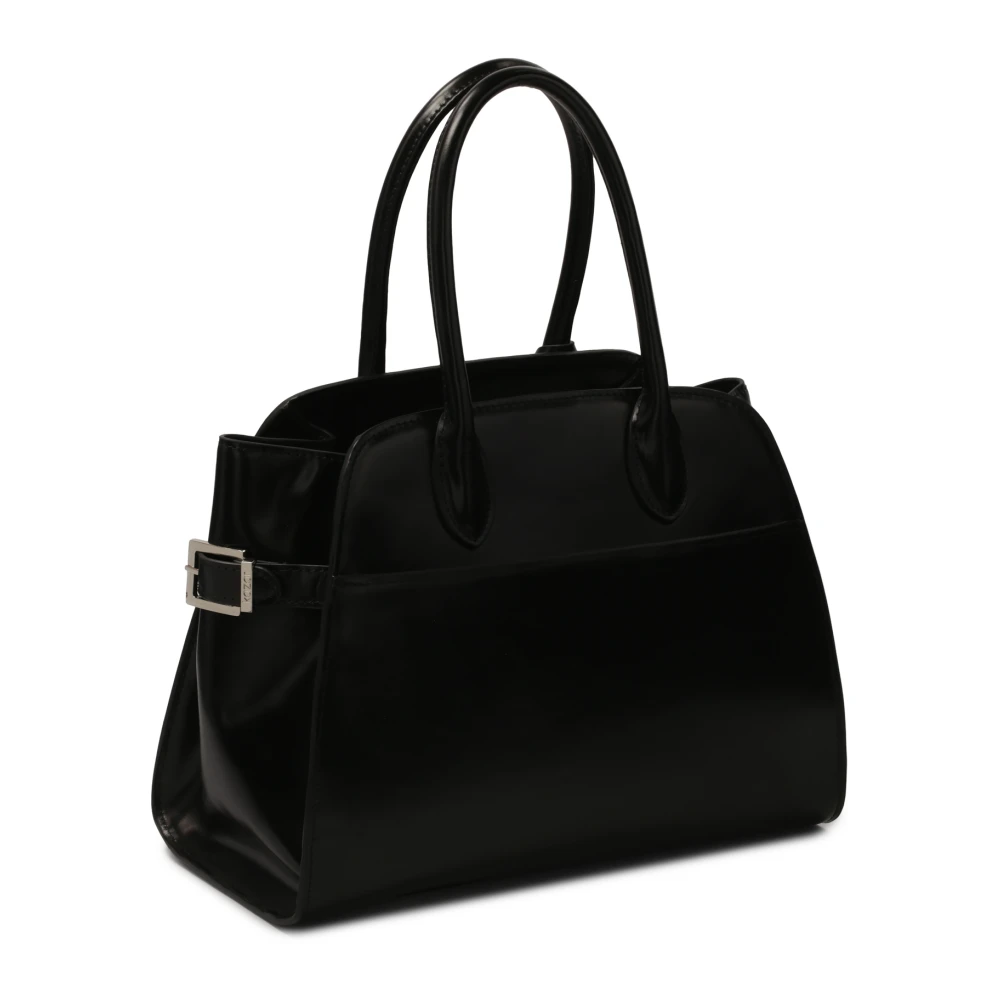 Kazar Elegante stijve handtas met handvatten Black Dames