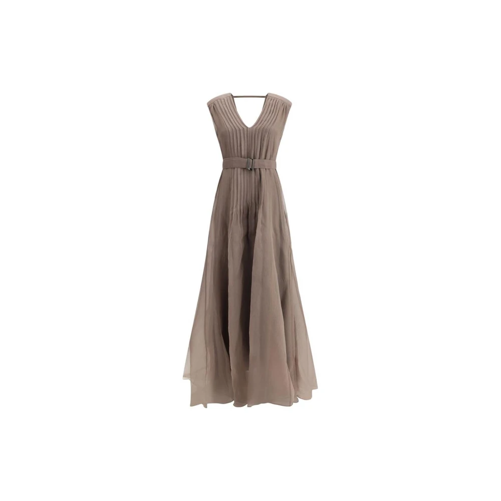 Dresses > Day Dresses > Maxi Dresses - - Brunello Cucinelli - Modalova