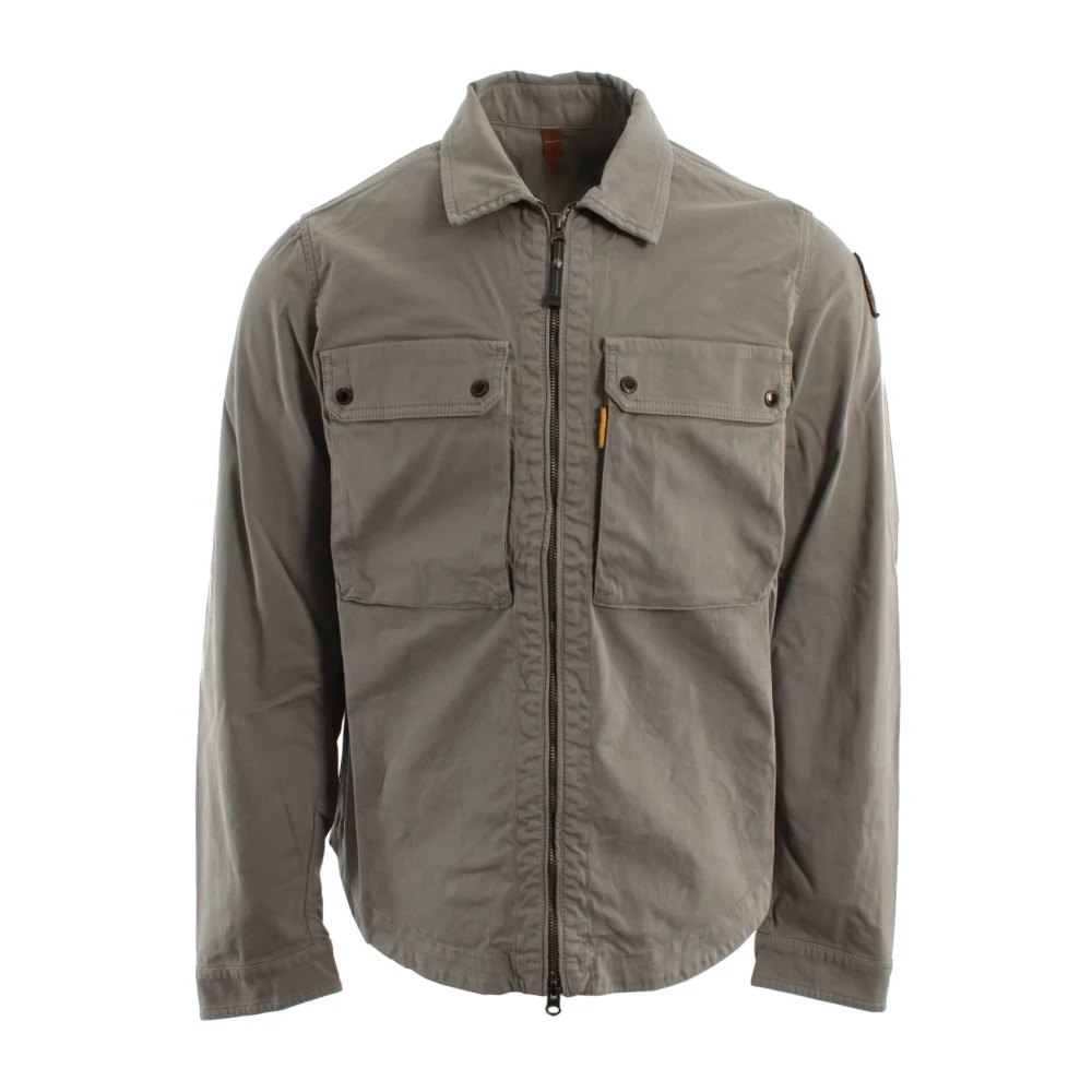Parajumpers Men's Gray Tel Overshirt