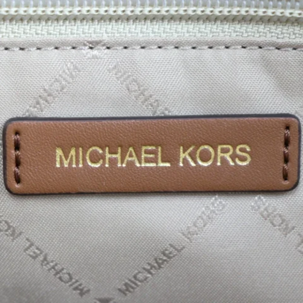 Michael Kors Pre-owned Canvas totes White Dames