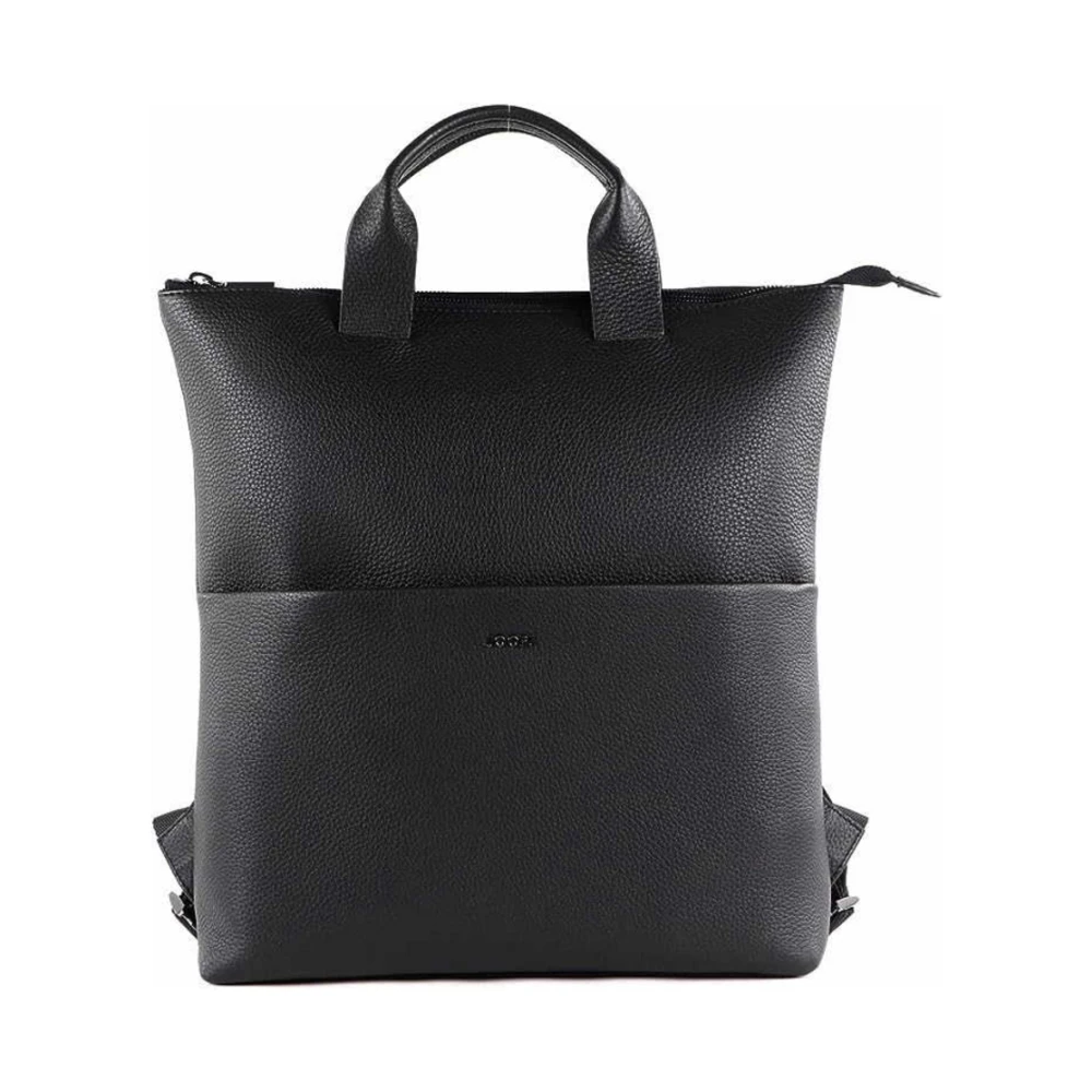 Joop! Leren rugzakken Black Dames