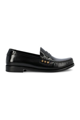 black-leather-loafers
