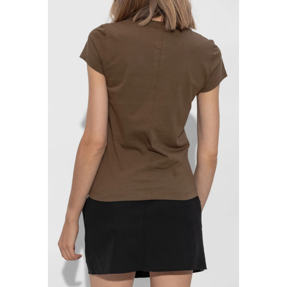 Rick Owens Cropped Level T Brown Dames