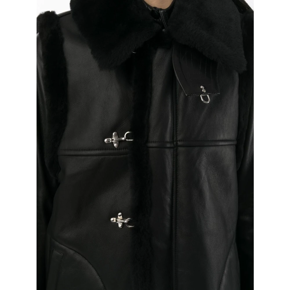 Noir Kei Ninomiya Coats Black Dames