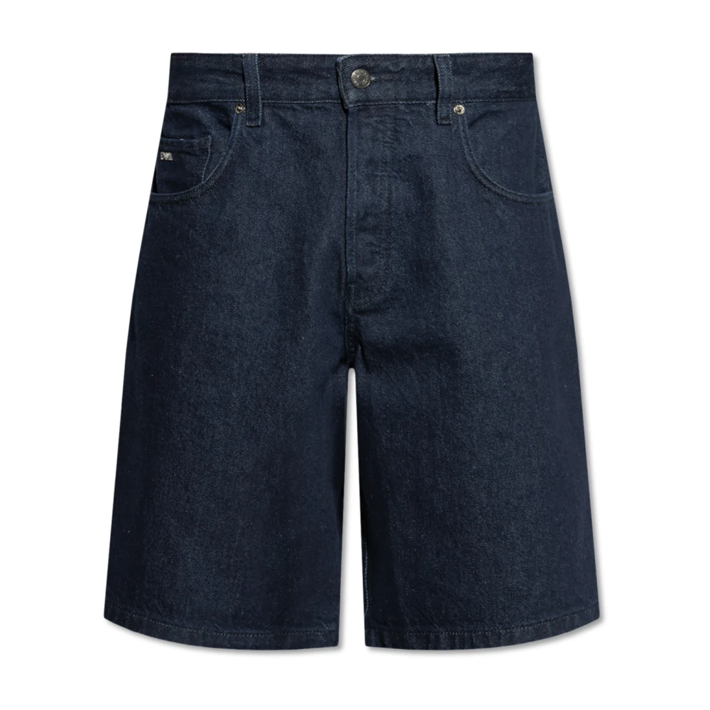 Emporio Armani Denim shorts Blue Heren