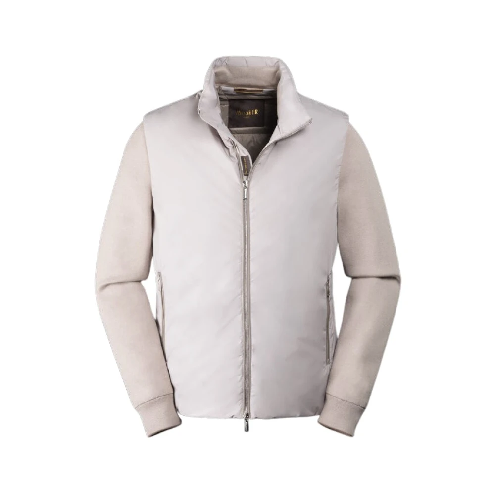 Moorer Men's Beige Down Jackets, 2XL, Evan-H-Stp Jacket