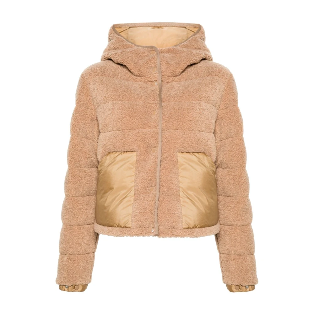 Moncler Audrieu Donsjas Brown Dames