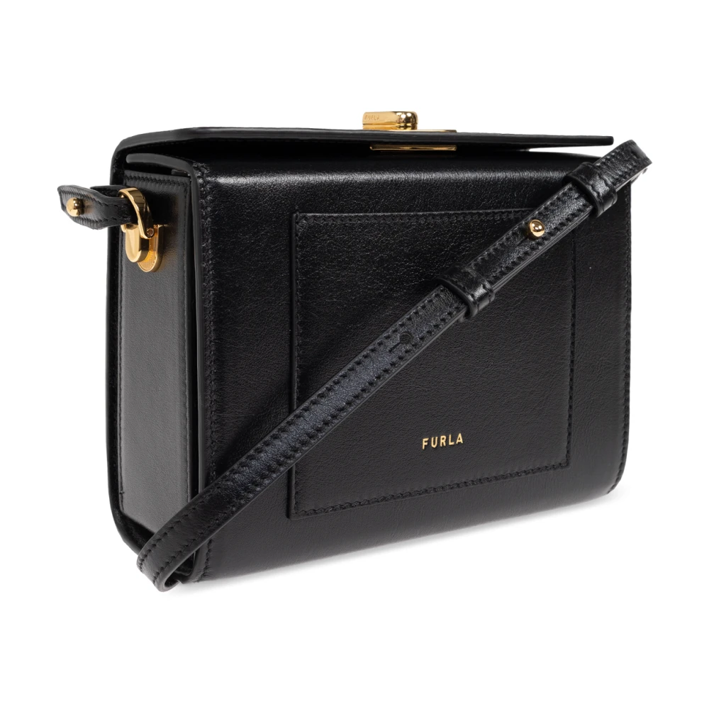 Furla Handtas Arco Klein Black Dames