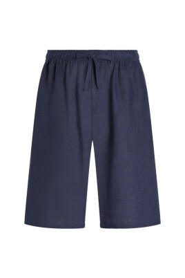 navy-blue-drawstring-shorts