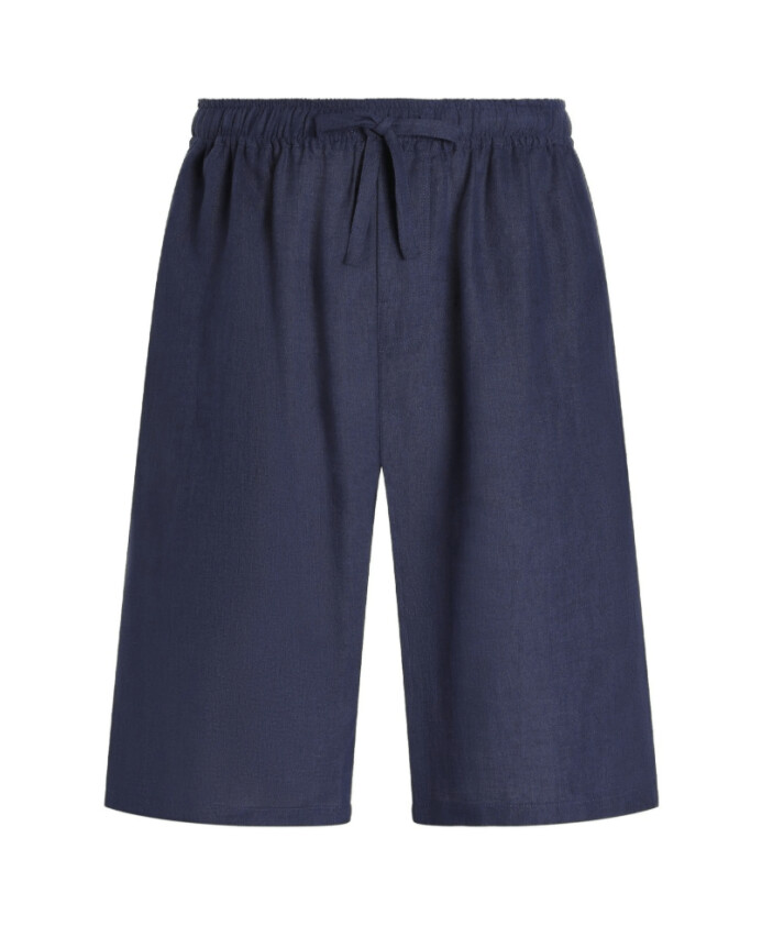 shorts-bleu-marine-a-cordon