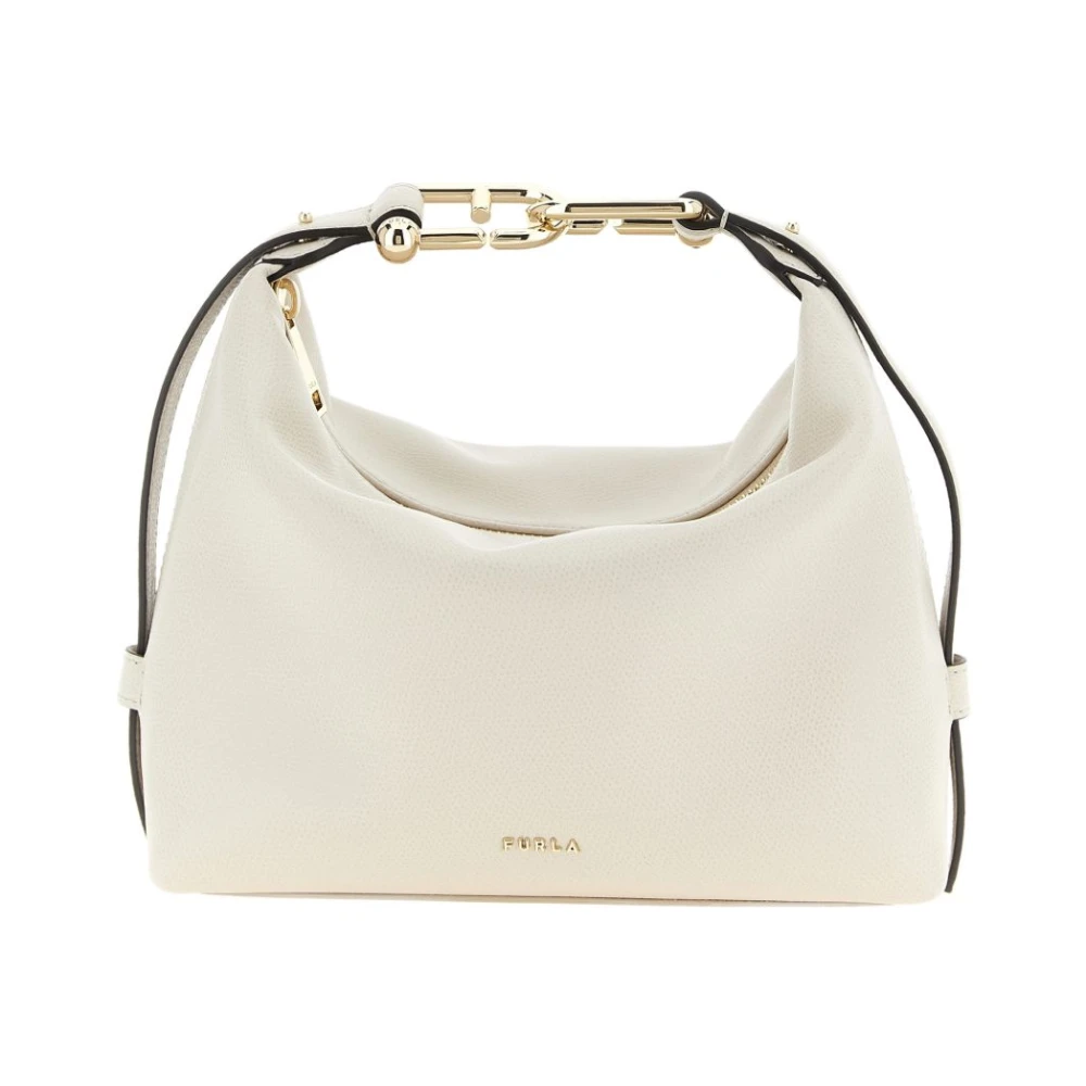 Furla Women's Beige Cross Body Bags, One Size, Tonie Mini Shoulder Bag
