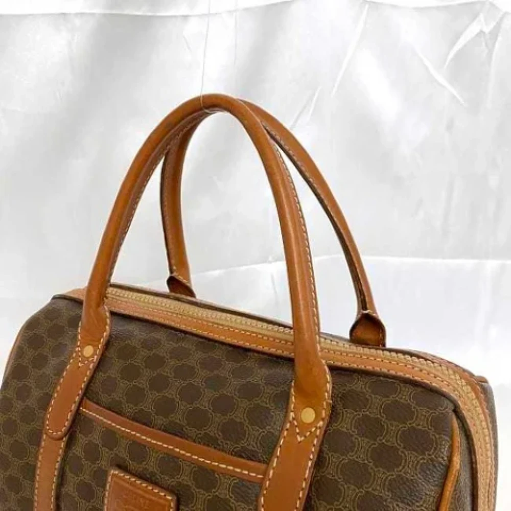 Celine Vintage Pre-owned Plastic celine-bags Brown Dames