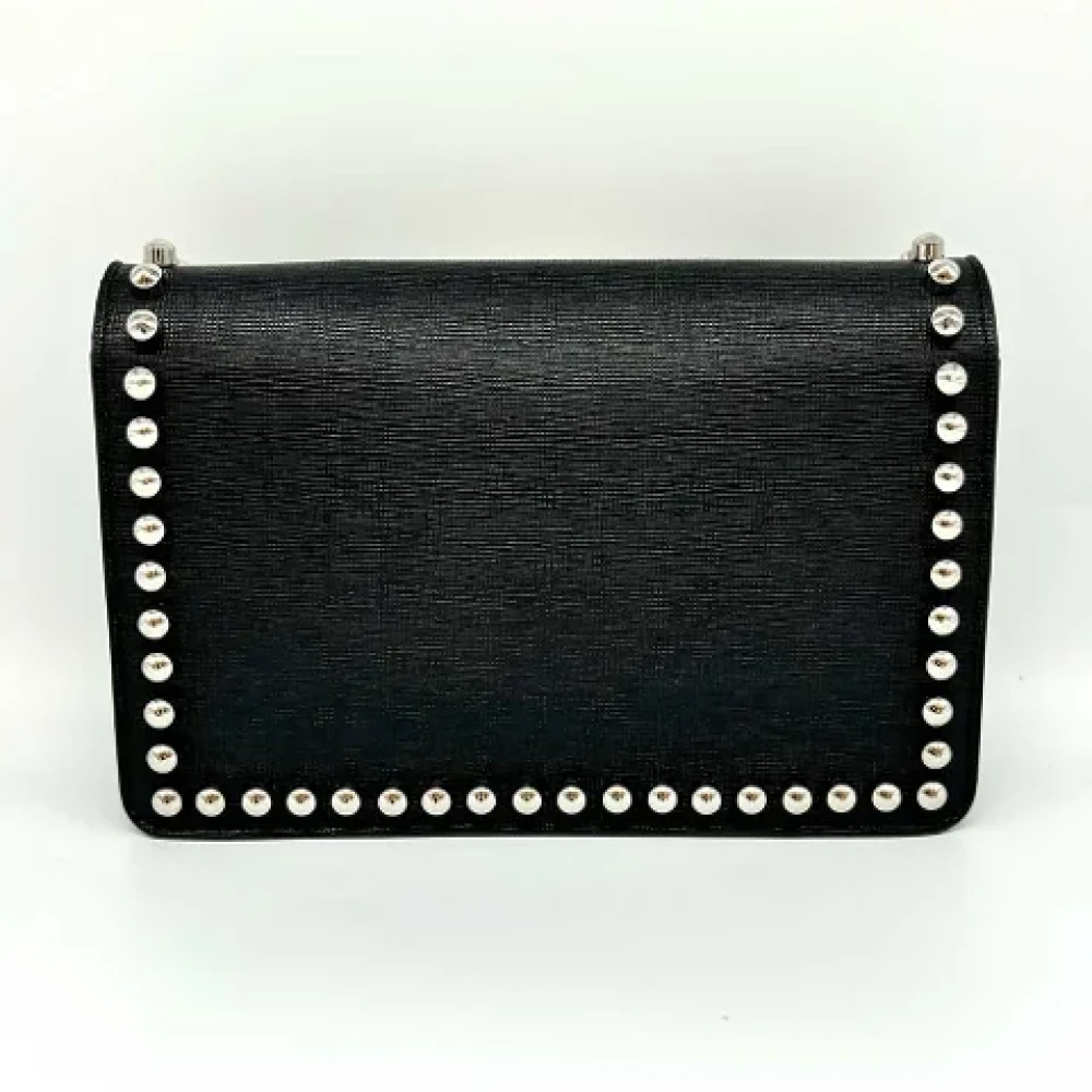 Fendi Vintage Pre-owned Leather fendi-bags Black Dames