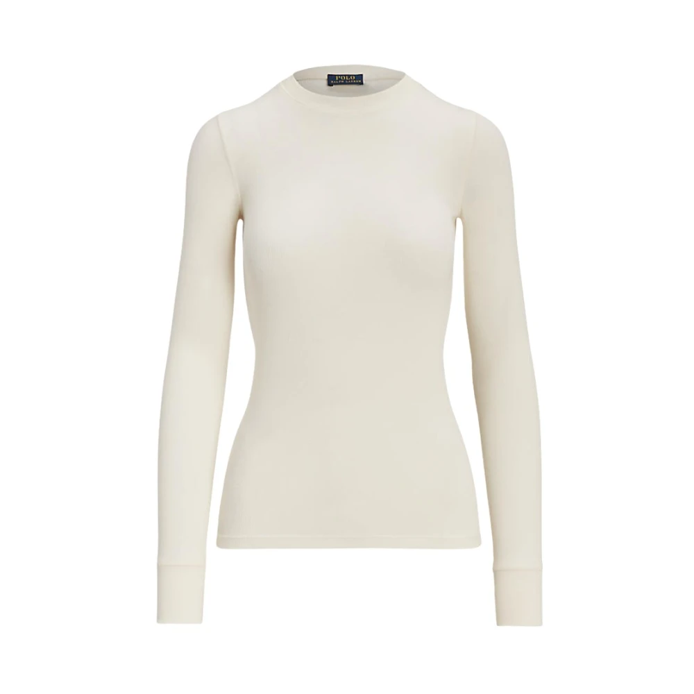 Polo Ralph Lauren Casual T-shirt voor mannen Beige Dames