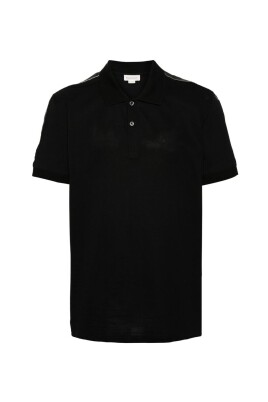black-polo-sweater-with-logo-tape-detailing