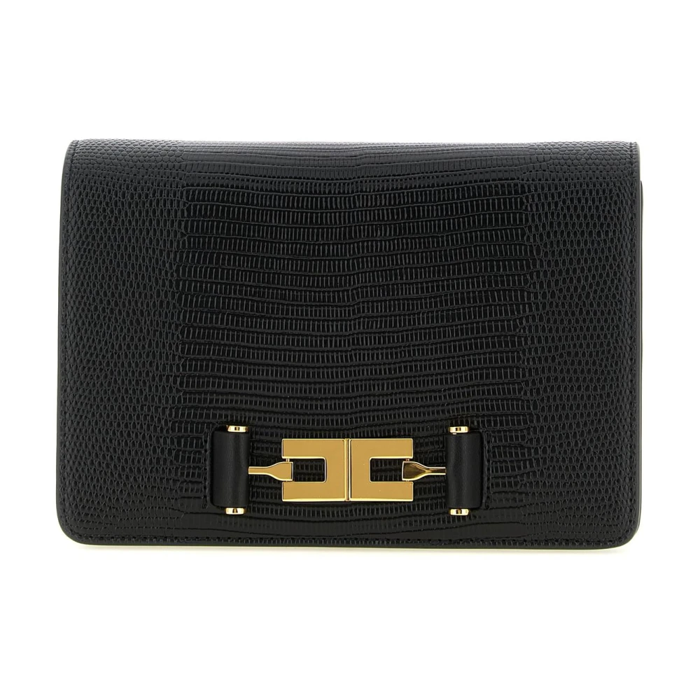 Elisabetta Franchi Donna Nero - Clutch - Bags - One Size - Immagine 6