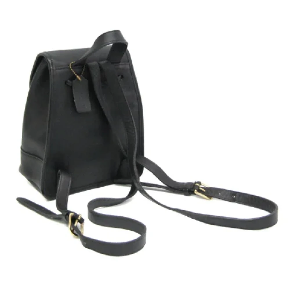 Coach Pre-owned Leather shoulder-bags Black Dames