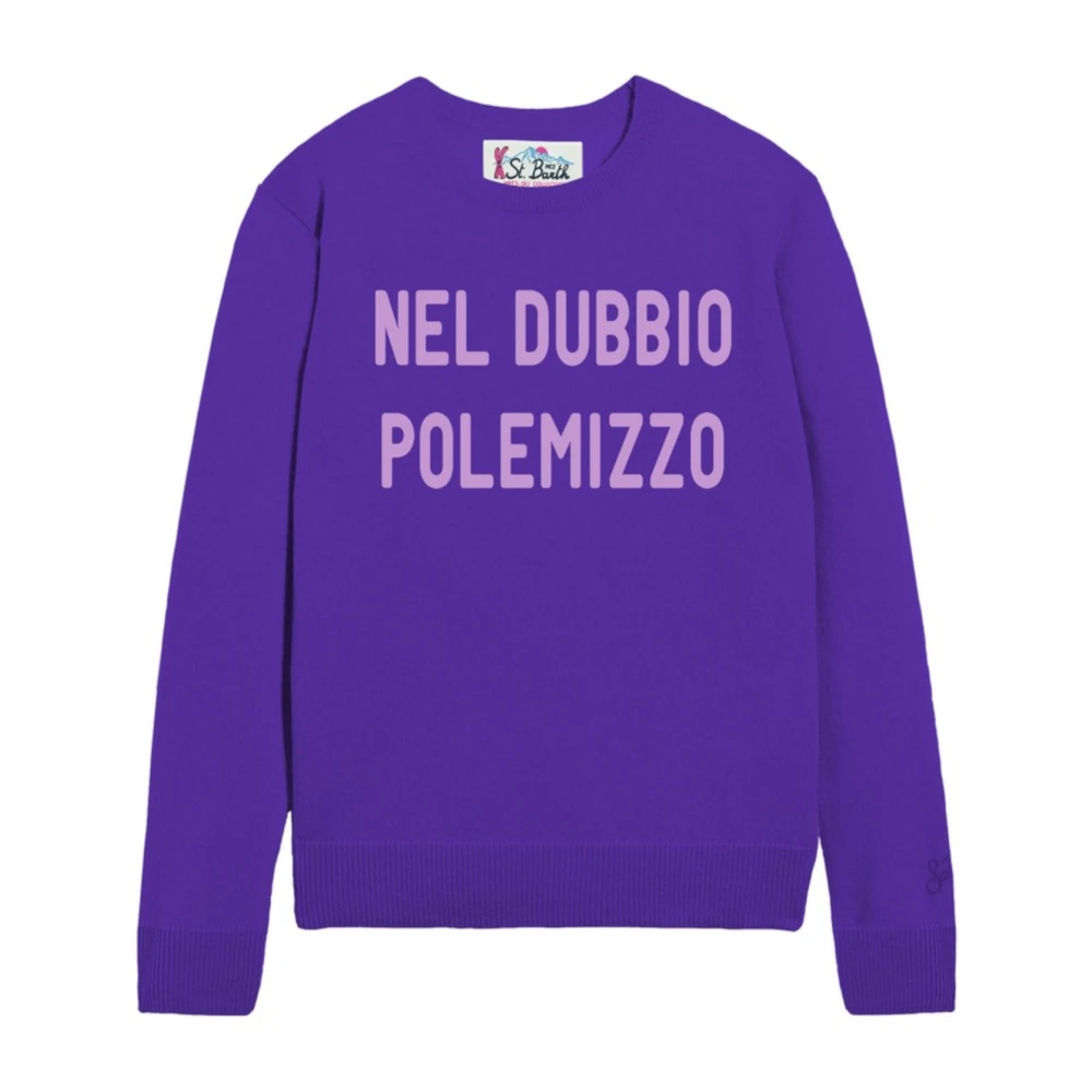 MC2 Saint Barth Stijlvolle Sweaters Collectie Blue Dames