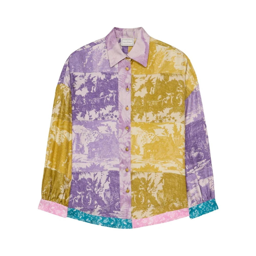Pierre-Louis Mascia Women's Multicolor Aloe Longsleeve Shirt