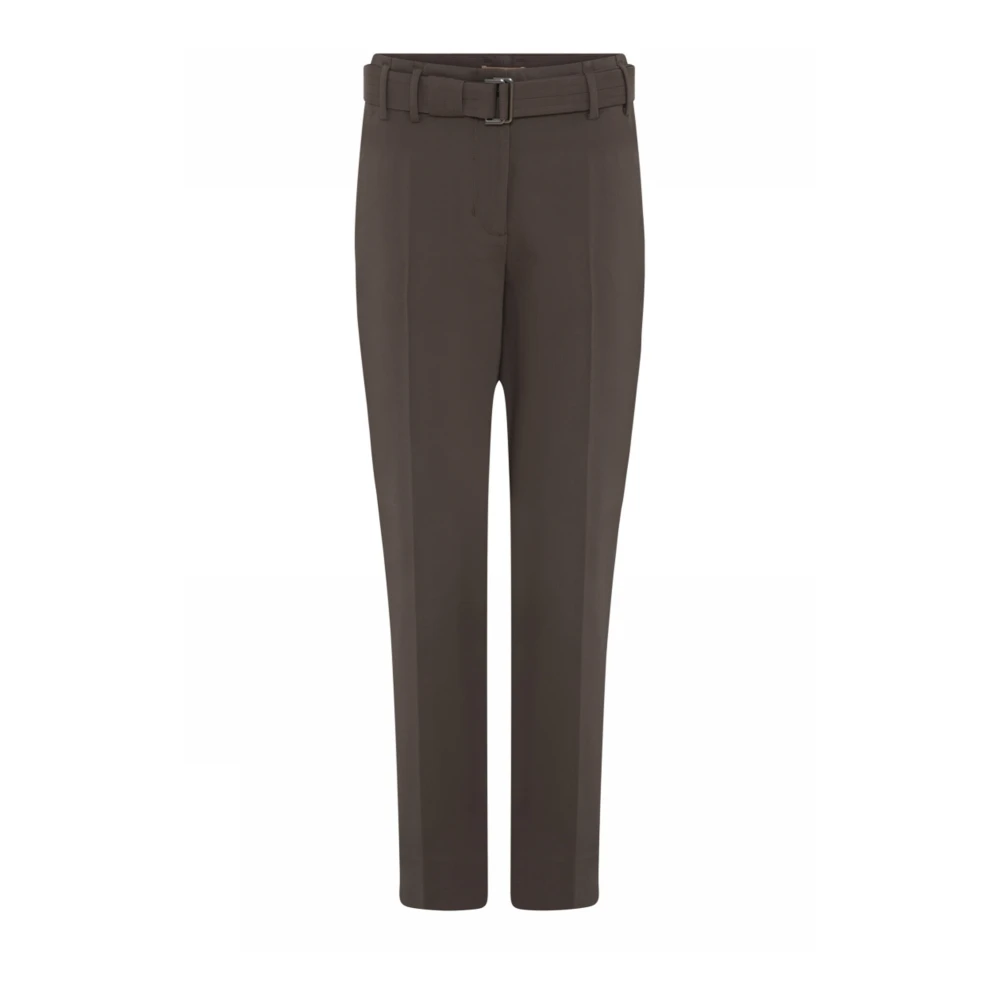Gustav Reguliere broek in Bark kleur Brown Dames