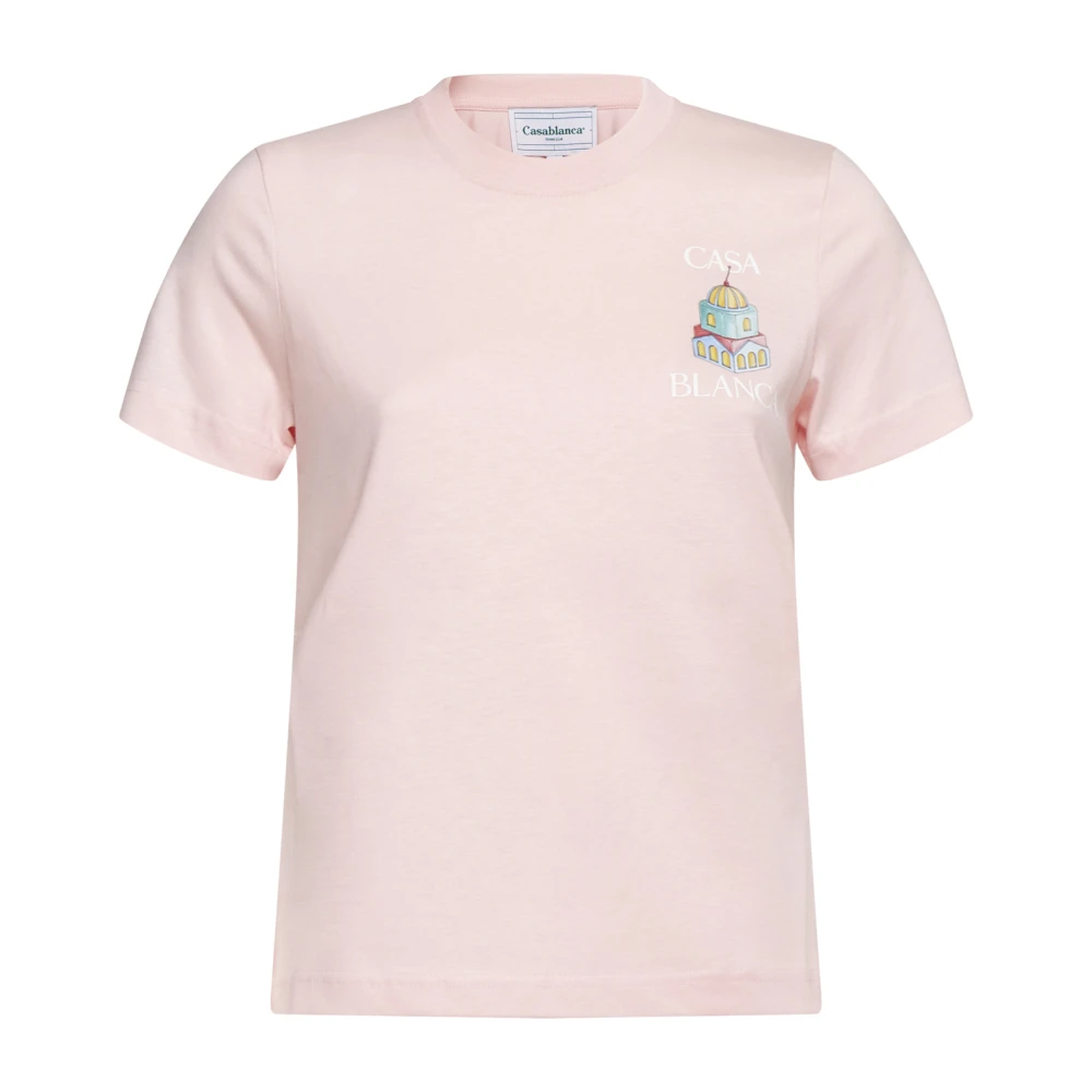 Casablanca Stijlvolle T-shirts en Polos Pink Dames