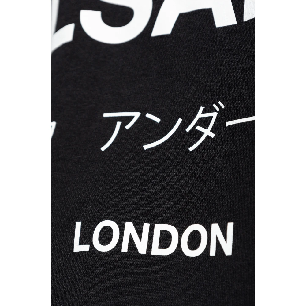 AllSaints T-shirt Underground Black Dames