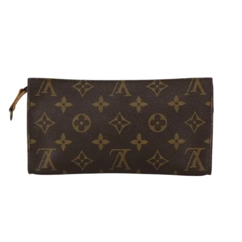Louis Vuitton Vintage Pre-owned Canvas pouches Brown Dames