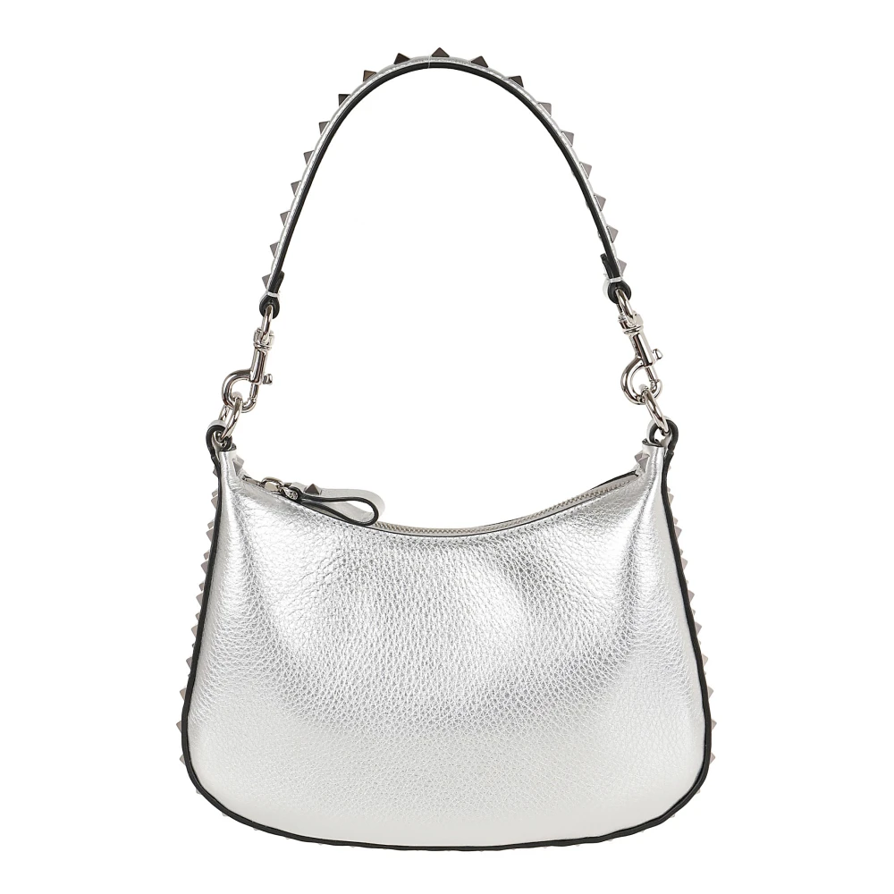 Valentino Garavani Stijlvolle Kleine Hobo Tas Gray Dames