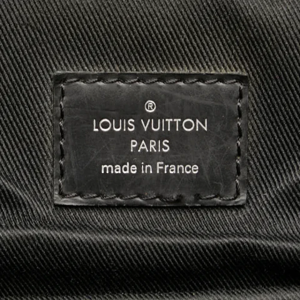 Louis Vuitton Vintage Pre-owned Canvas handbags Black Heren