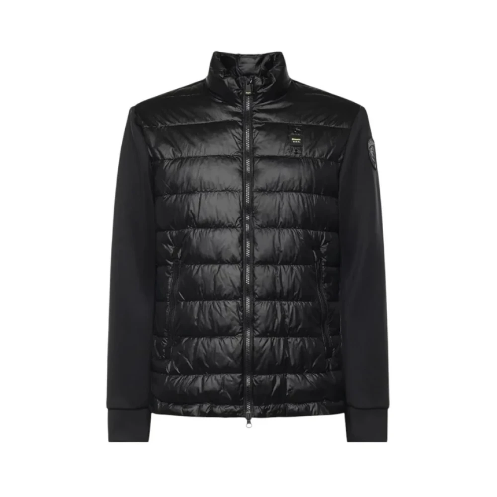 Blauer Homme Noir Vestes, Taille: Xl Hebron Scuba Sleeves Jacket