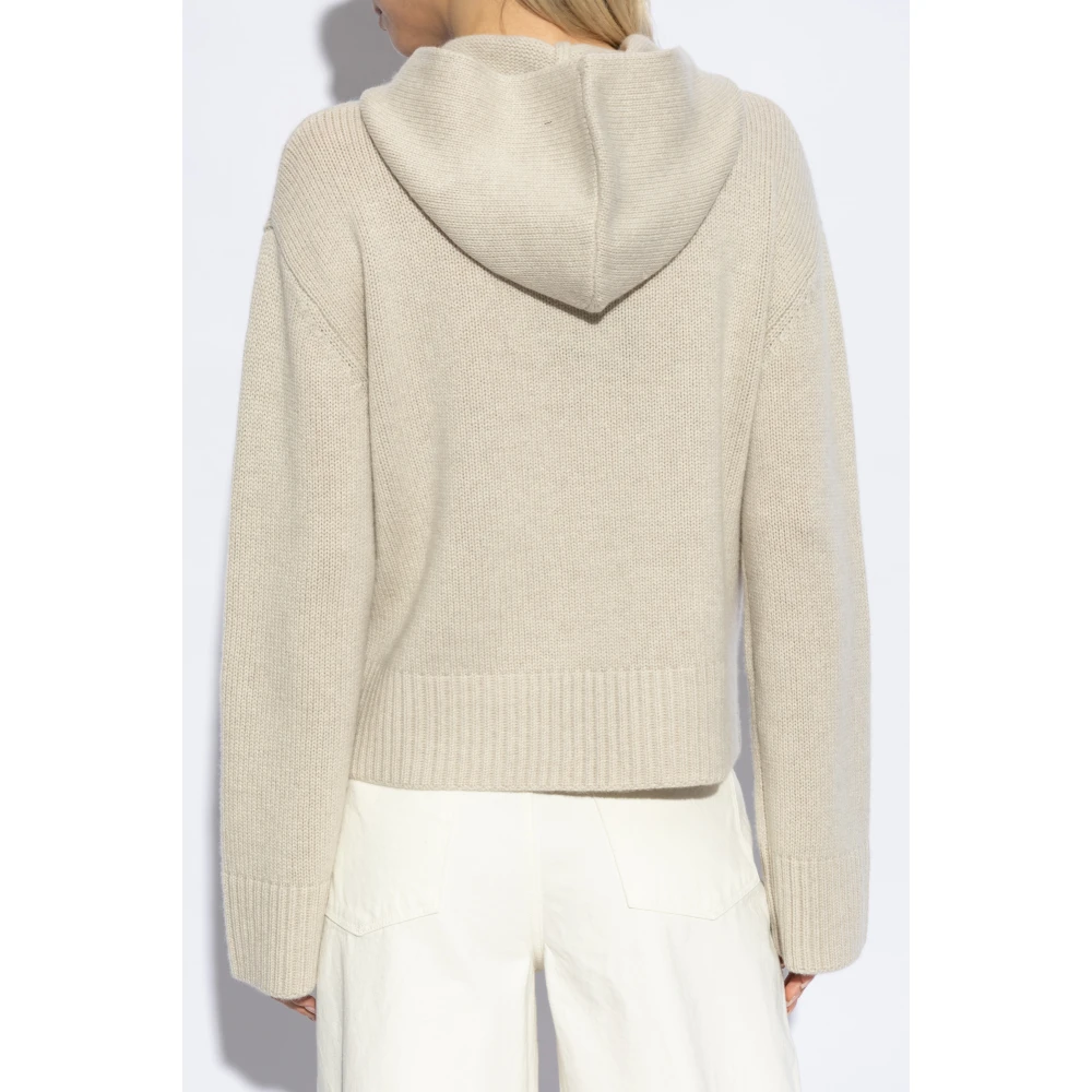 Lisa Yang Hoodie Karolin Beige Dames