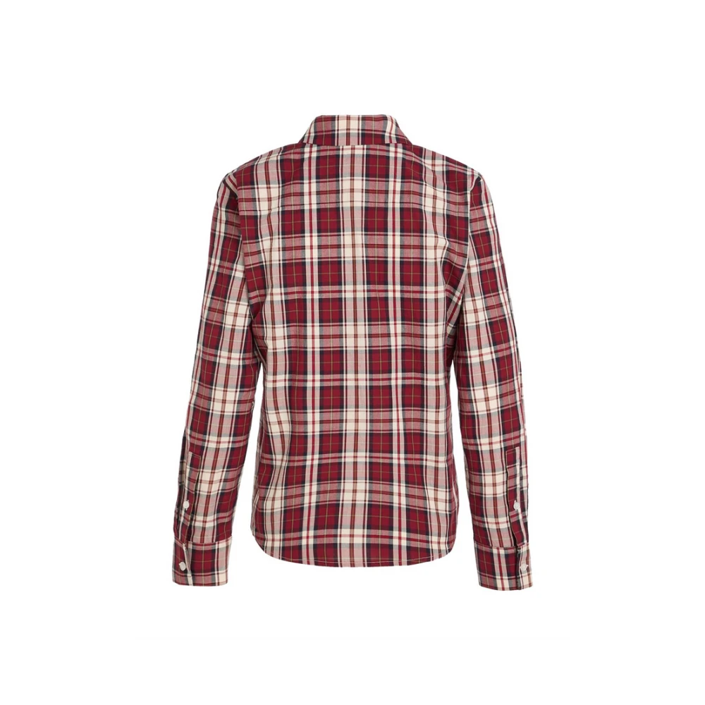 Tommy Hilfiger Tartan Regular Blouse Multicolor Dames