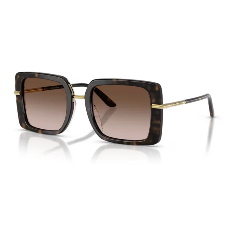 Dolce & Gabbana Women's Brown Carretto Print Sunglasses