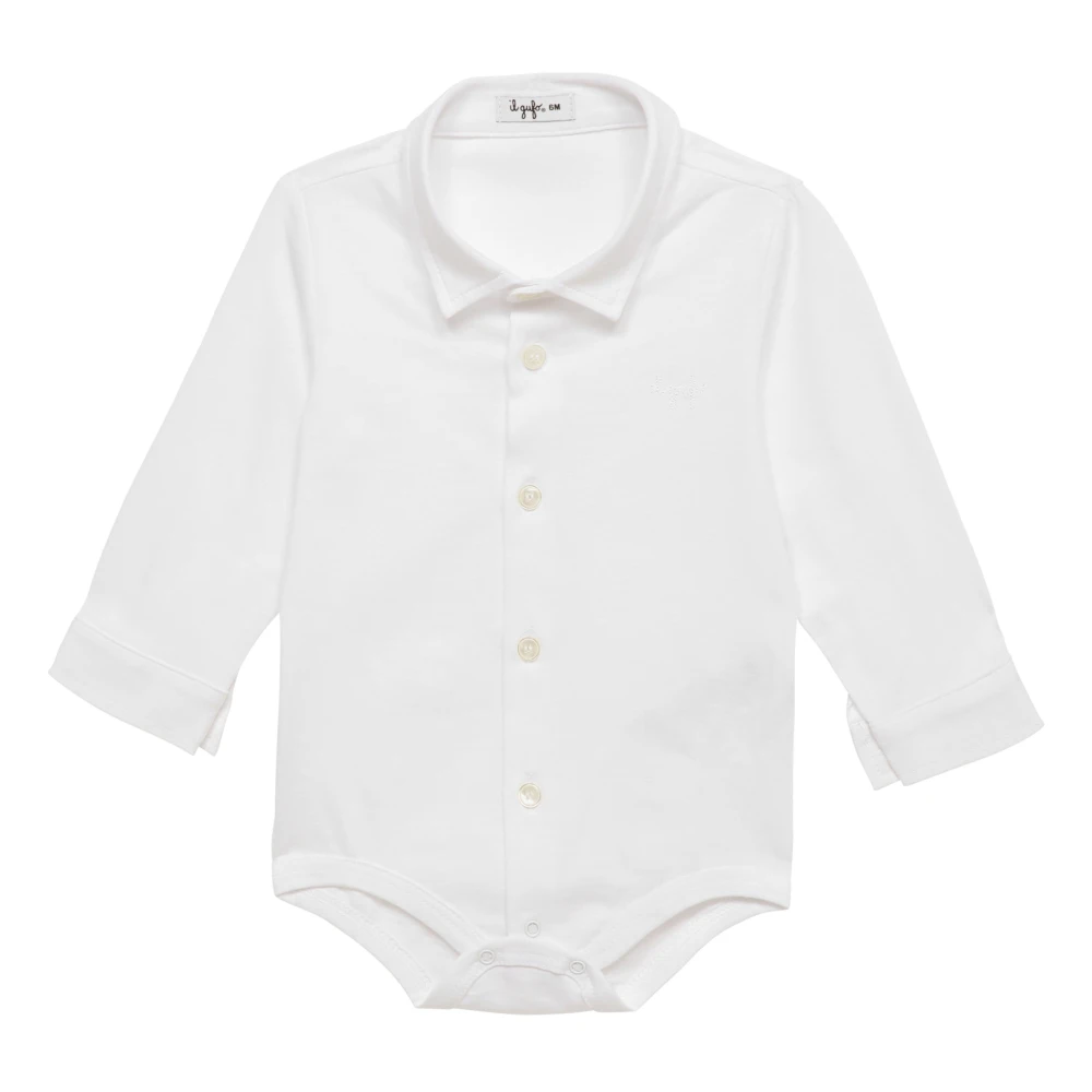 Il Gufo Baby Jumpsuit Romper White, Unisex