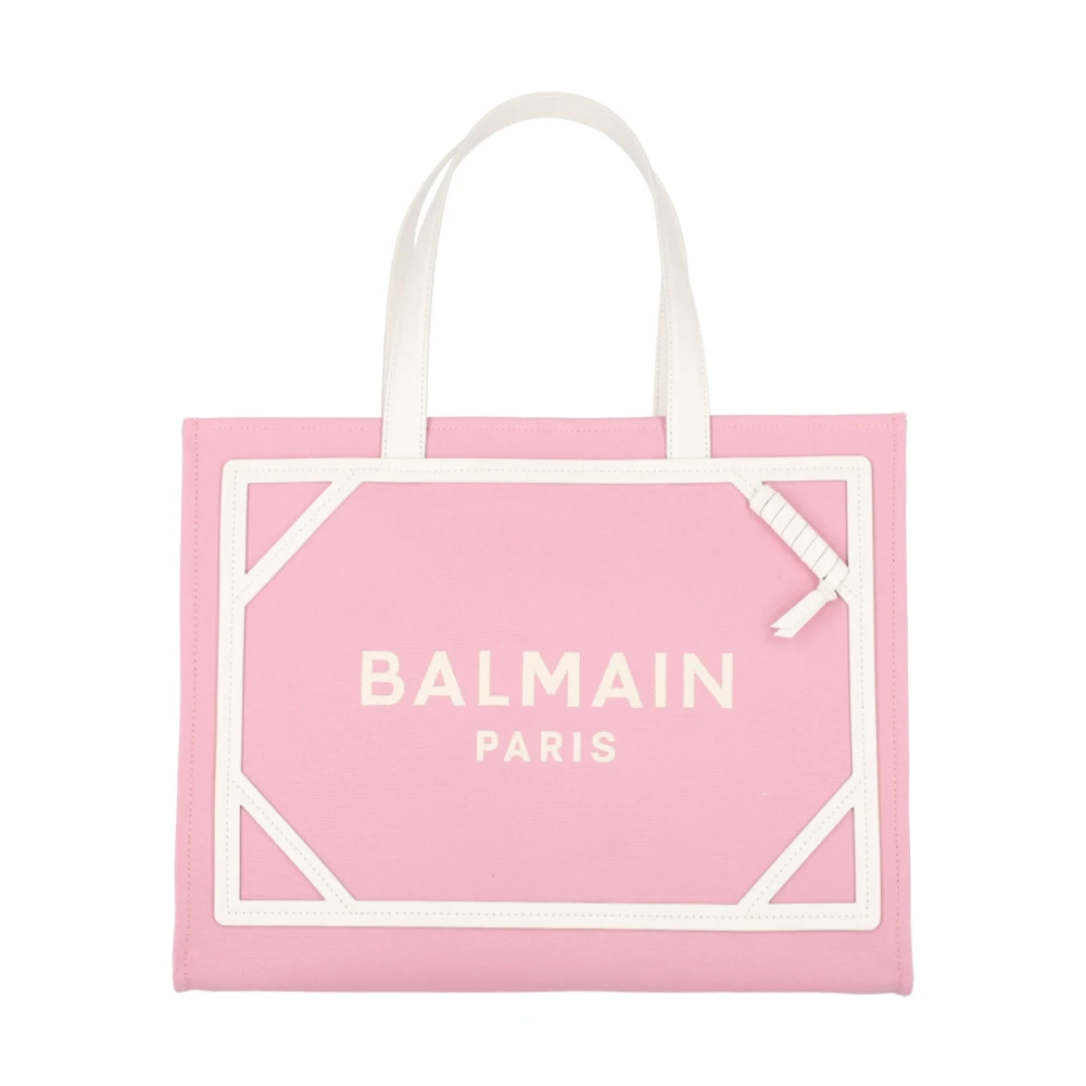 Balmain Medium shopper tas Pink Dames