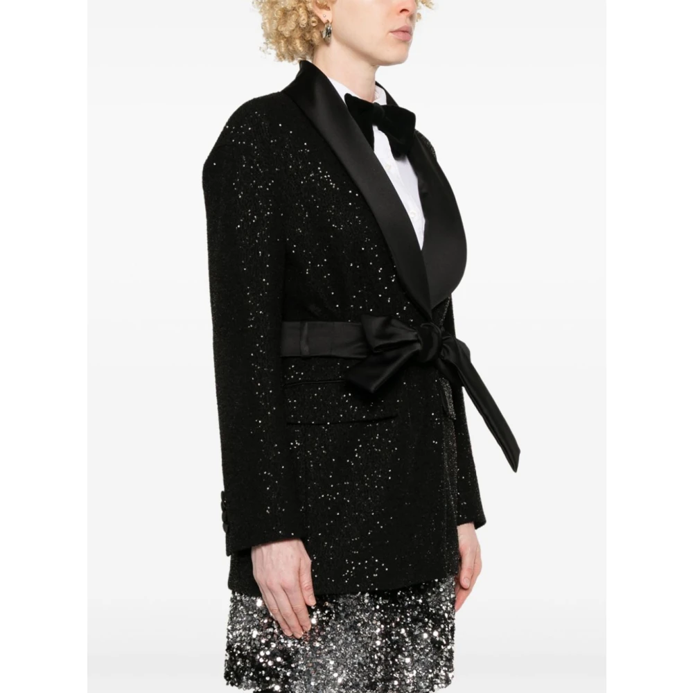 Max Mara Zwarte damesjas Black Dames