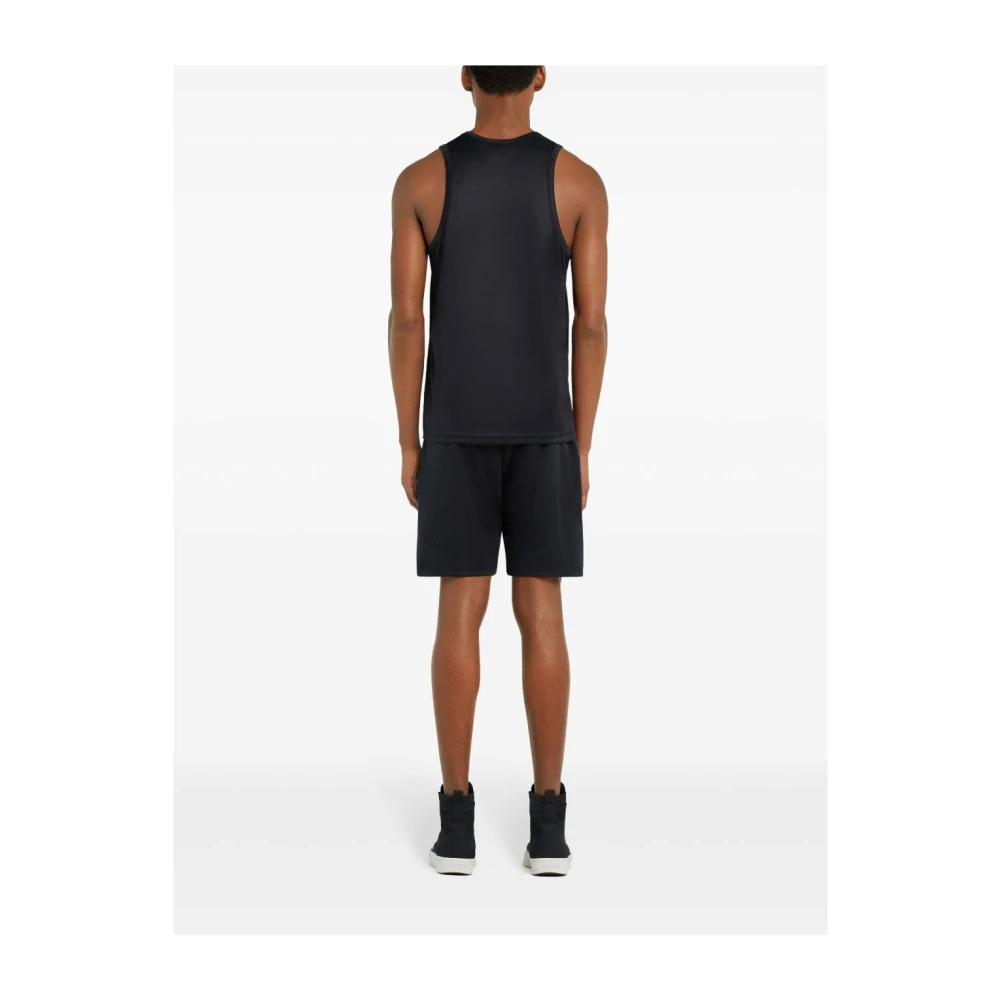 Courrèges Zwart T-shirt & Polo Black Heren