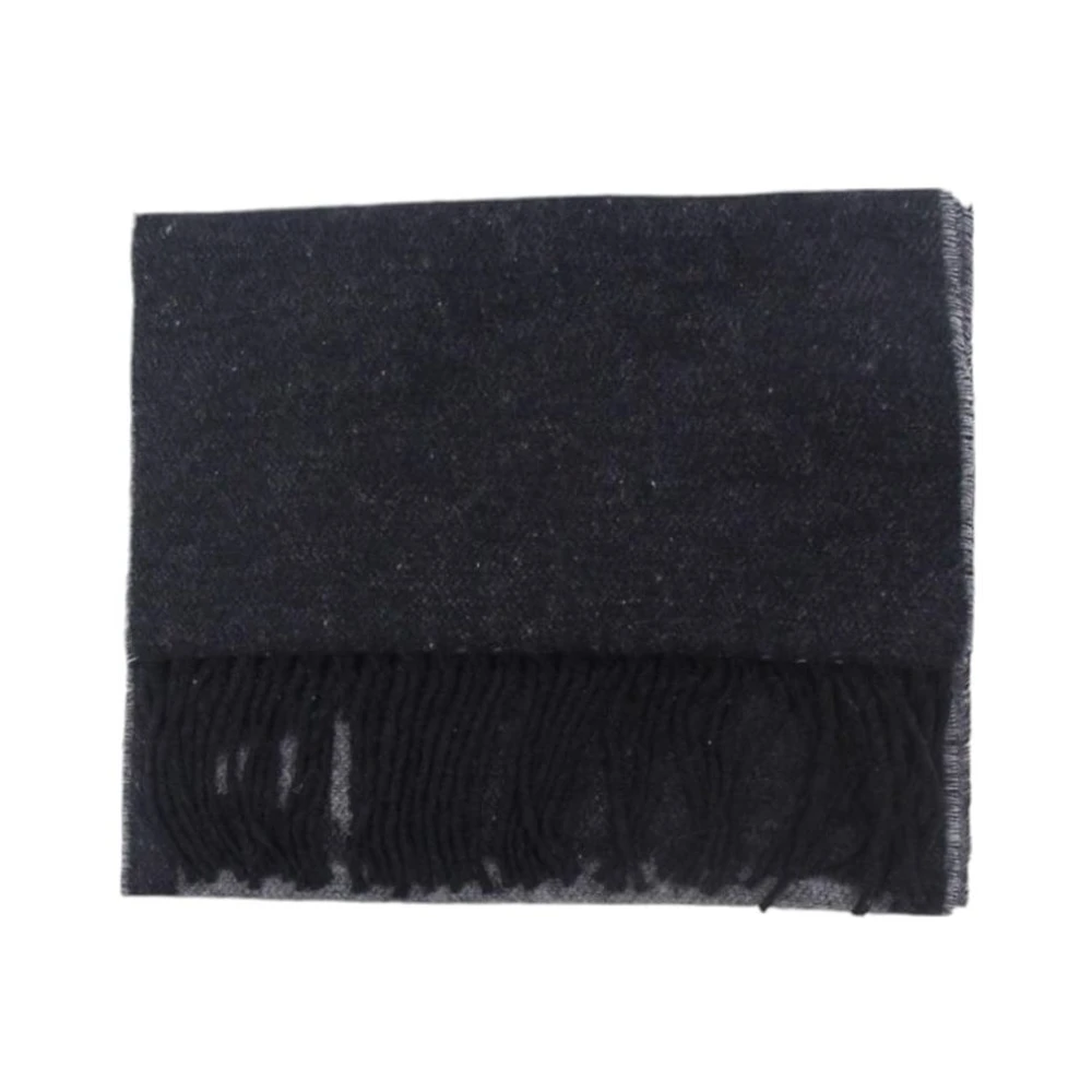 Alviero Martini 1a Classe Logo Sjaal in Klassieke Stijl Black Dames