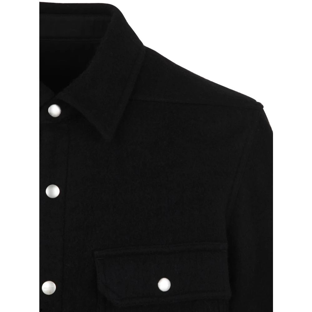 Rick Owens Outshirt Jacket Black Heren