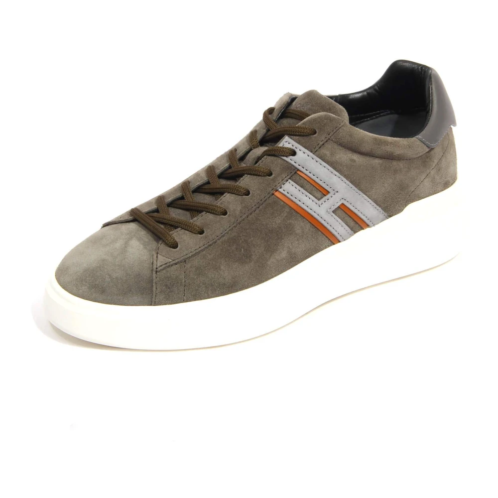 Hogan Hxm5800Dv422X5849G Allacciato H Slash 2×5 Heren Schoenen Grijs