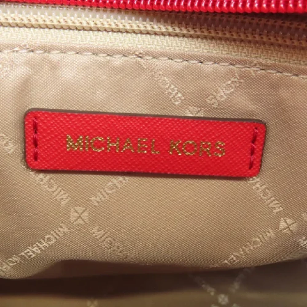 Michael Kors Pre-owned Fabric handbags Red Dames