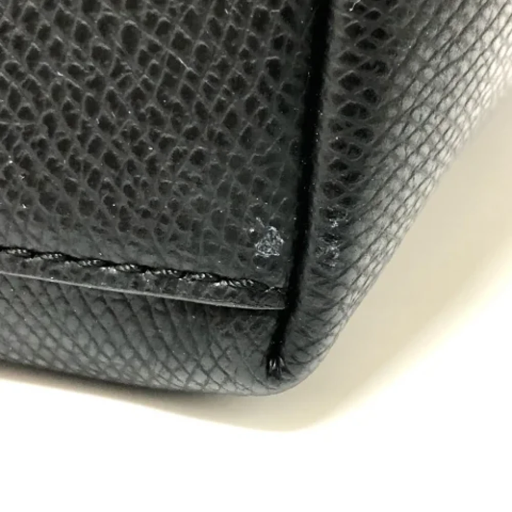 Coach Pre-owned Leather handbags Black Heren