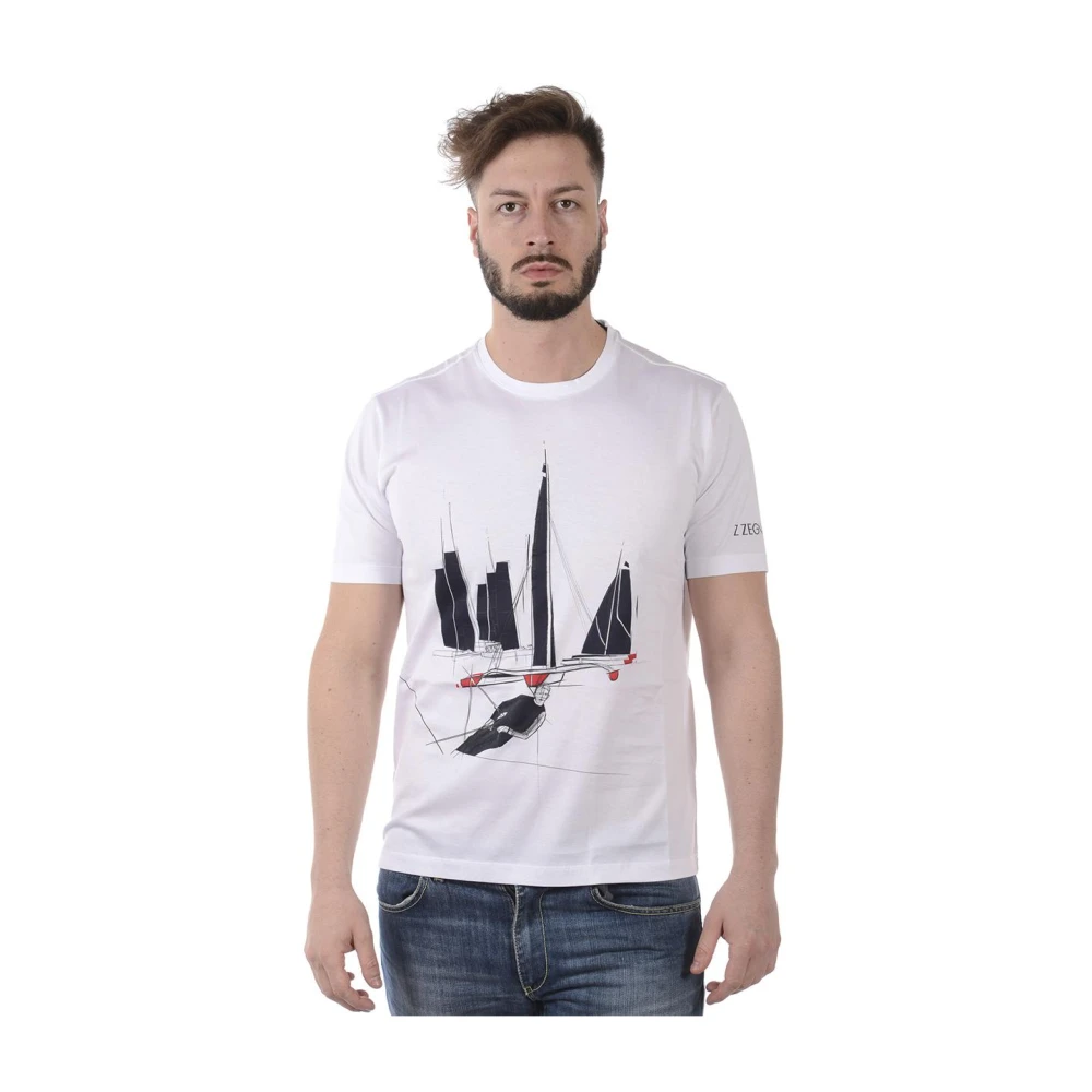Tops > T-Shirts - - Ermenegildo Zegna - Modalova