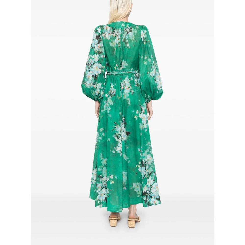 Zimmermann Verde Jurk voor Vrouwen Green Dames