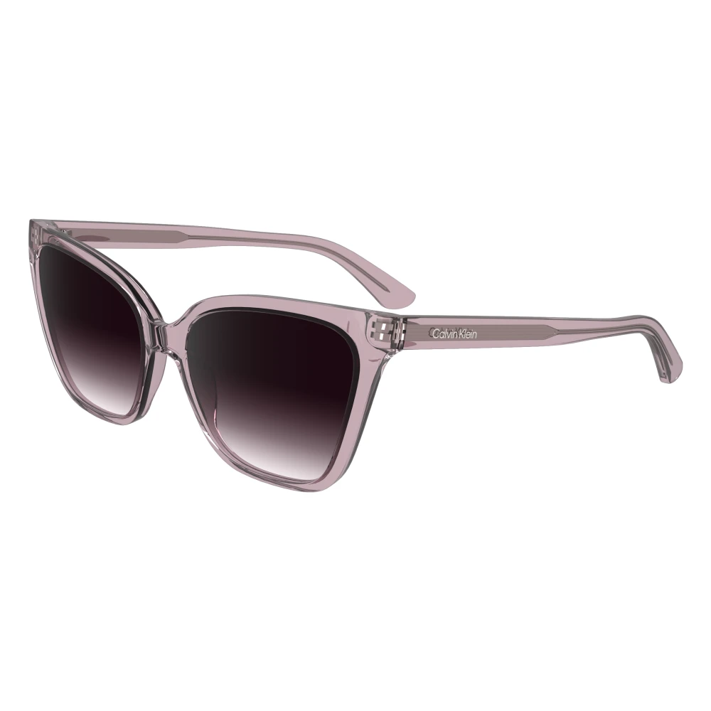 Calvin Klein Pink Sunglasses, Female, 57 Mm, Occhiali Da Sole
