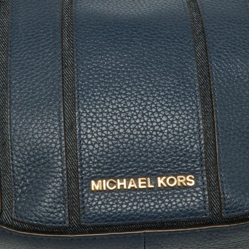 Michael Kors Pre-owned Canvas handbags Blue Dames