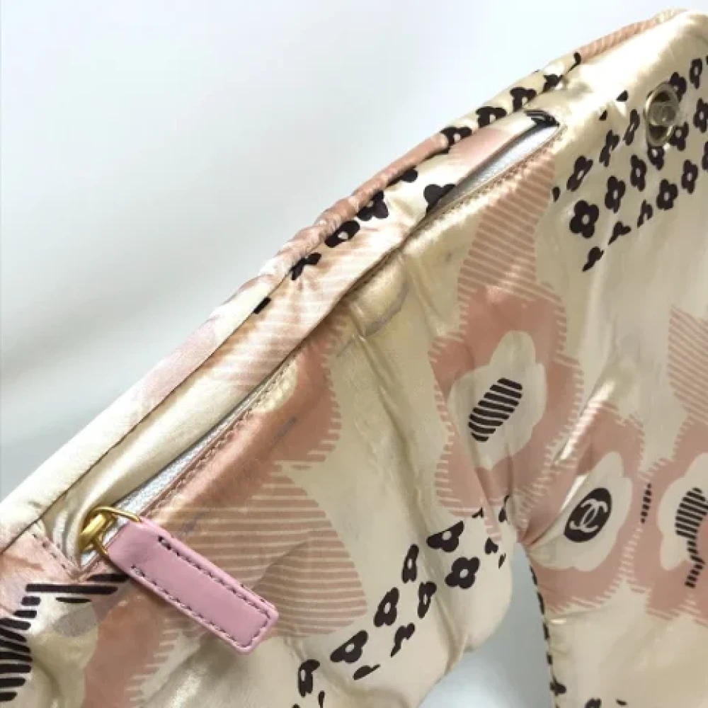 Chanel Vintage Pre-owned Fabric chanel-bags Pink Dames